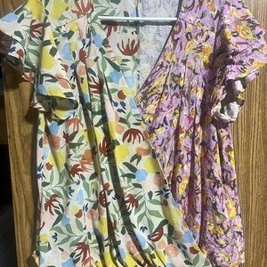 Entro Multicolor Floral Blouse